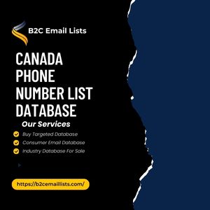 Canada Phone Number List Database