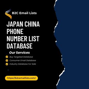 Japan China Phone Number List Database