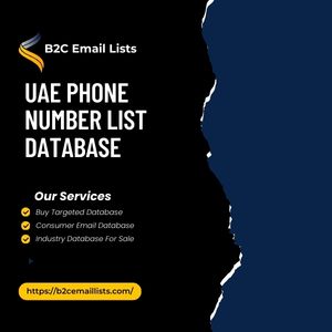 UAE Phone Number List Database