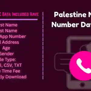 Palestine Mobile Number Database