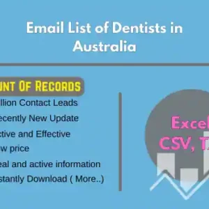 Australia Dentists Email List