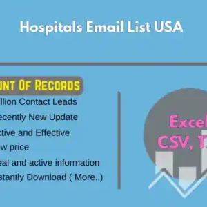 USA Hospitals Email List