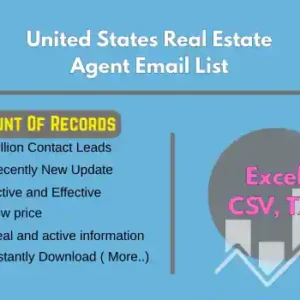 USA Real Estate Agent Email List
