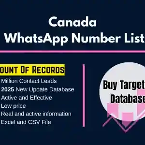 Canada WhatsApp Number List